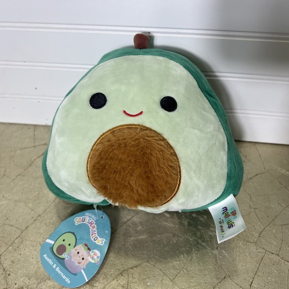 Kellytoy Other - Squishmallow Flip A Mallows 8" Austin and Bernardo/Avocado, Burrito NWT Plush